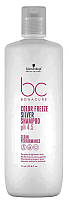 Шампунь для нейтрализации желтизны волос pH 4.5 Schwarzkopf BC Bonacur Color Freeze Silver 1000 мл