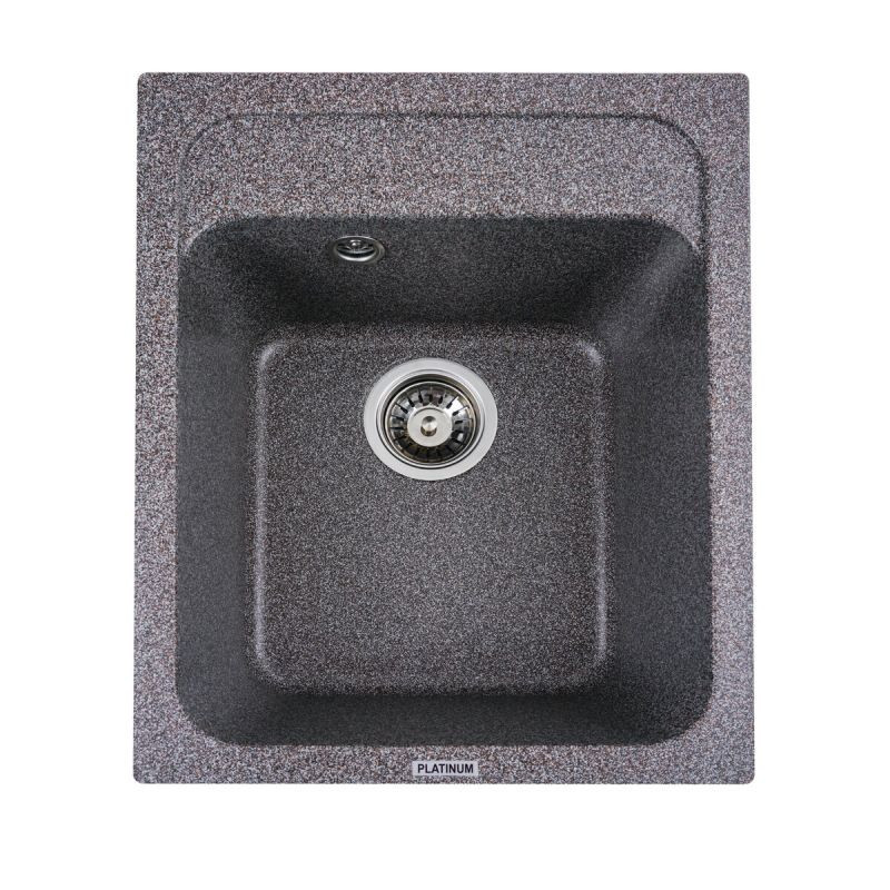 Кухонна мийка Platinum 4050 KORRADO матова Мікс, фото 1