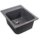 Кухонна мийка Platinum 4050 KORRADO матова Мікс, фото 2