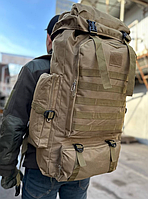 Тактический рюкзак баул для военных прочный 70 литров, армійські спецсумки