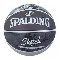 Мяч баскетбольный Sketch Jump Ball Spalding 84382Z размер 7, World-of-Toys