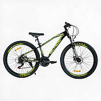 Велосипед Спортивний Corso «BLADE» 26" дюймів BD-26102-1 (1) рама алюмінієва 13``, обладнання Shimano 21