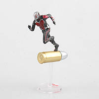 Статуэтка Человек Муравей 65 мм. Маленькая игрушка на подставке Ant-Man. Фигурка Человек-муравей на пуле.