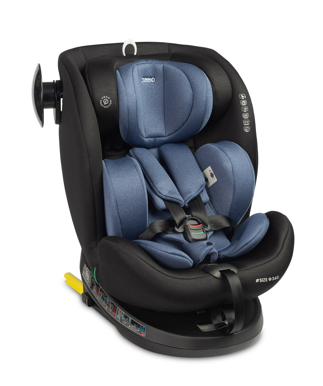 Дитяче автокрісло Caretero Commo I-SIZE Isofix (40-150 см.) Navy, фото 1