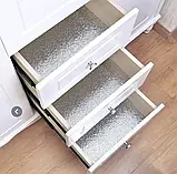 🤍Захисна водонепроникна самоклеюча алюмінієва фольга для кухонних поверхонь 60см х 5м, фото 2