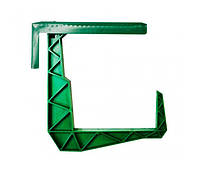 Крепление-крюк MM-plast для вазона балконного зеленый (gak-2)