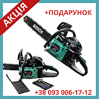 Пила ланцюгова бензинова 3.5 кВт 45см шина 2-тактна Бензопила BOSCH PL 210