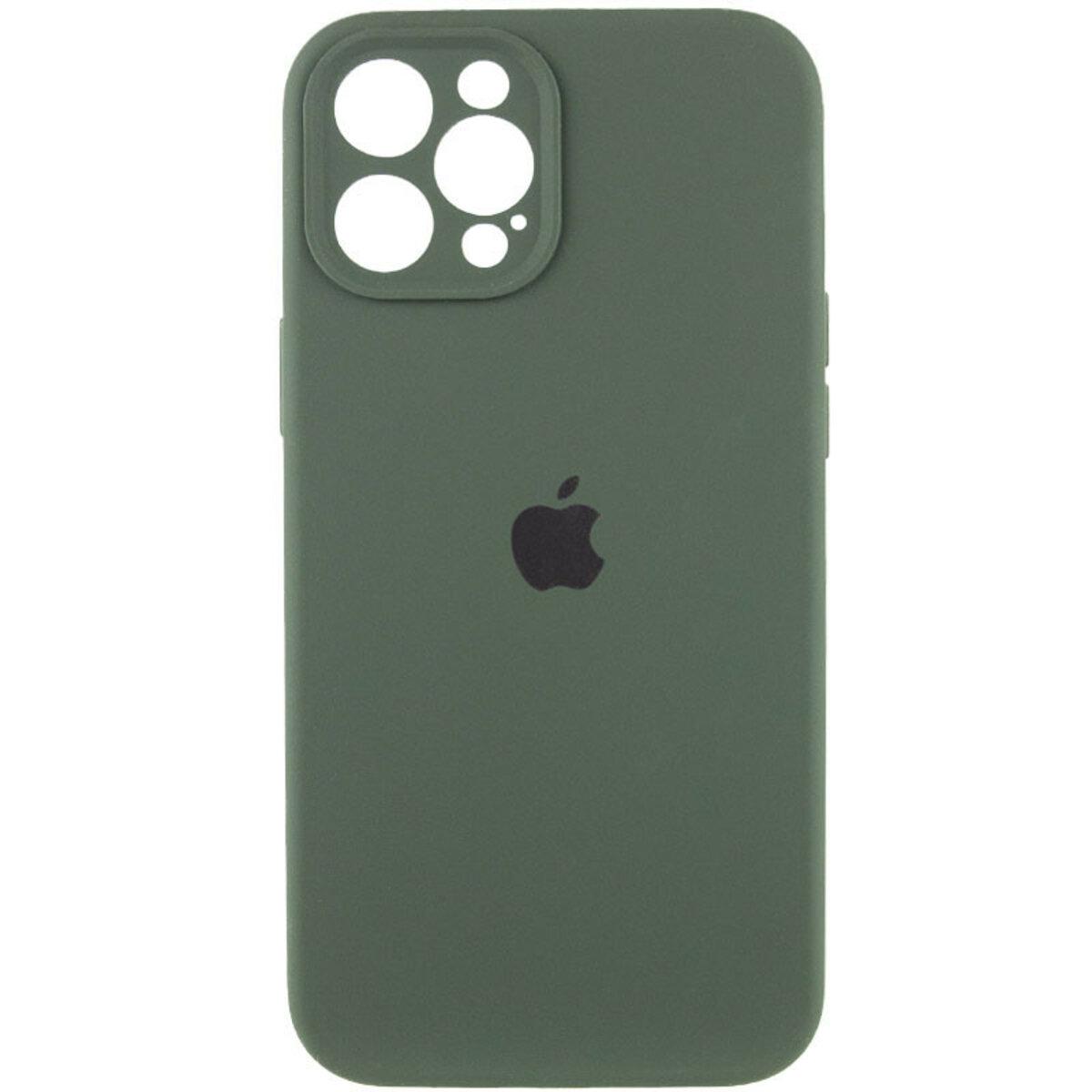Чохол для iPhone 11 Pro Silicone Full Case Camera Protect, Atrovirens
