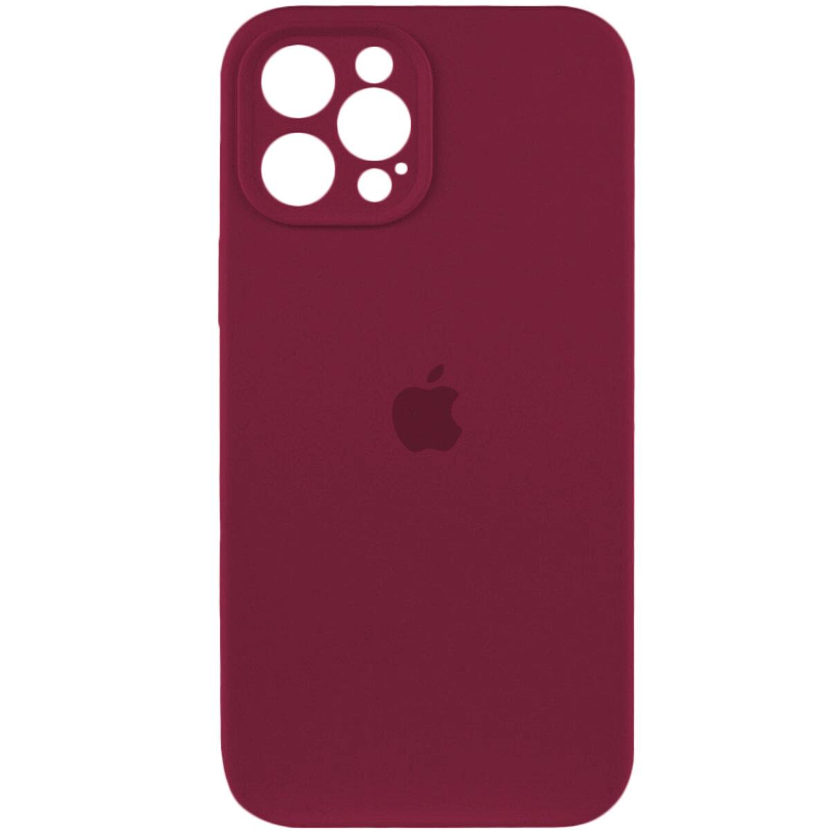 Чохол для iPhone 11 Pro Max Silicone Full Case Camera Protect, Plum