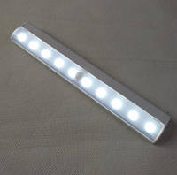 Светодиодный LED светильник с датчиком движения Motion Brite - Белый, освещение для мебели (ЮА)