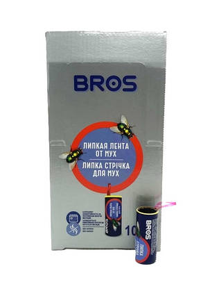 Липка стрічка від мух Брос/Bros, Польща, фото 1
