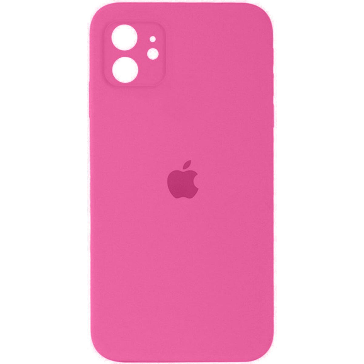 Чохол для iPhone 12 Silicone Full Case Camera Protect, Dragon Fruit