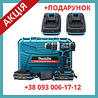 Аккумуляторная ударная дрель-шуруповерт в кейсе Makita DTW 486 36V 6A