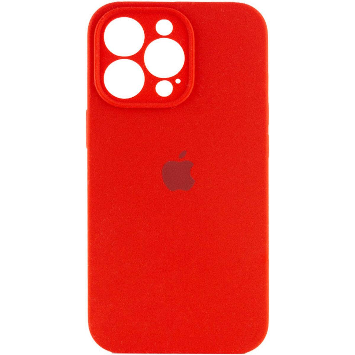 Чохол для iPhone 13 Pro Max Silicone Full Case Camera Protect, Red