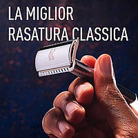 Станок для бритья King C Gillette Rasoio Di Sicurezza Maquina De Afeitar De Doble Filo Safety Razor + лезвия