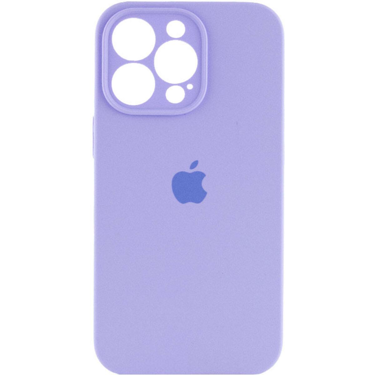 Чохол для iPhone 14 Pro Silicone Full Case Camera Protect, Elegant Purple