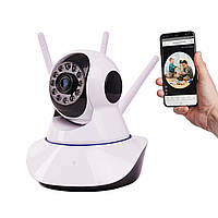Видеоняня с подключением к телефону WiFi Smart Camera UKC-1354 2MP 2.4G беспроводная IP камера видеоняня (ЮА)