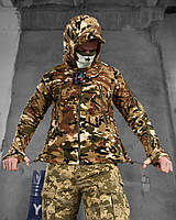 Тактическая флисовая кофта зсу, военная флиска мультикам, армейская флиска камуфляжная xb432