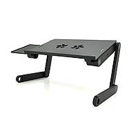 Стол-подставка под ноутбук Aluminium Laptop Table (430*275) 2 USB FAN LV-DN01 Q6 i