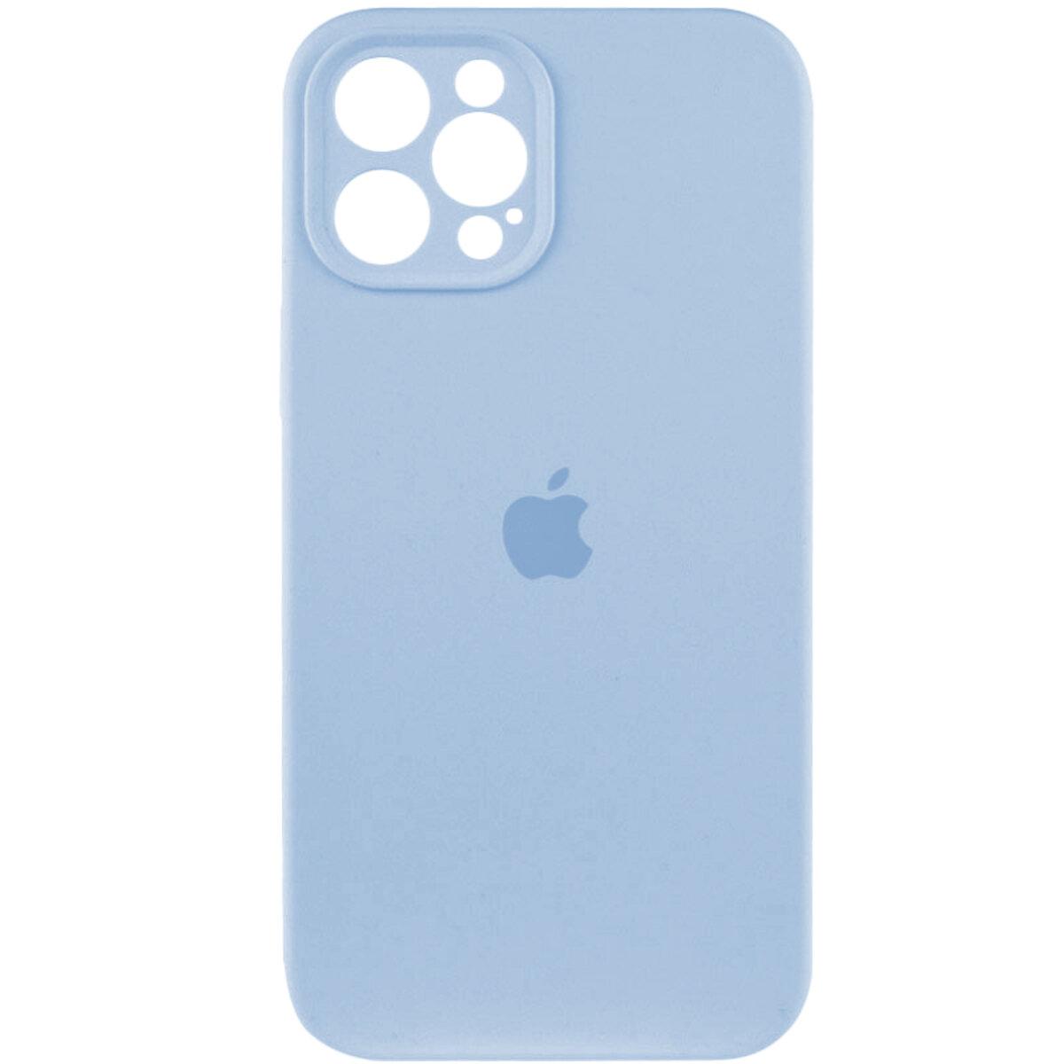 Чохол для iPhone 11 Pro Max Silicone Full Case AA Camera Protect, Mist Blue