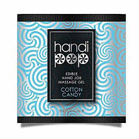 Пробник гелю для мінету зі смаком Солодкої вати - Sensuva Handipop Cotton Candy (6 мл)