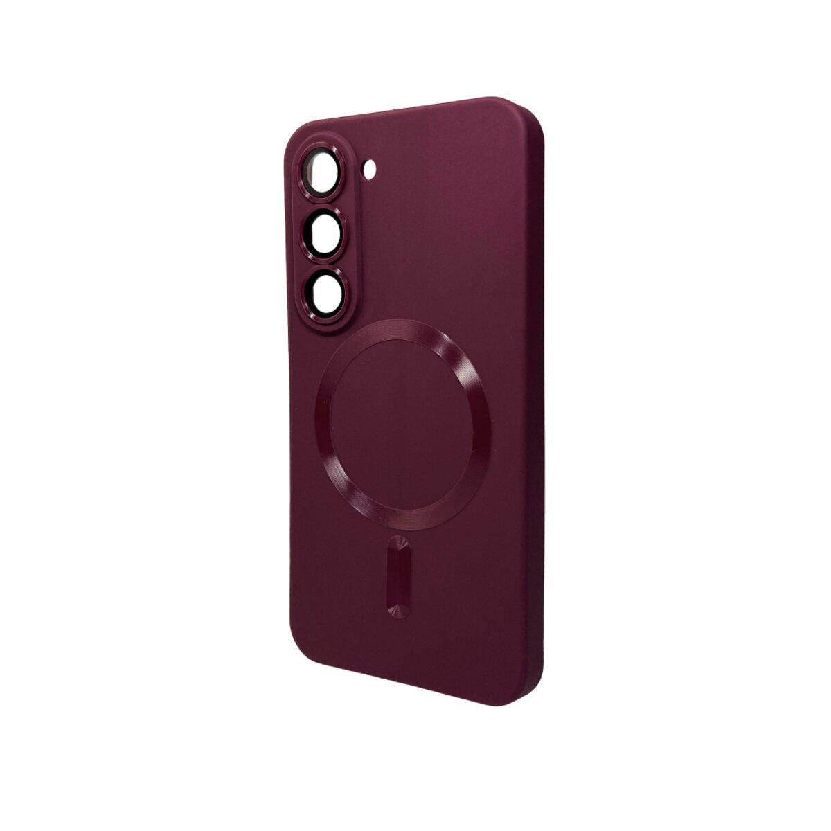 Чохол для смартфона Cosmic Frame MagSafe Color for Samsung S23 Wine Red