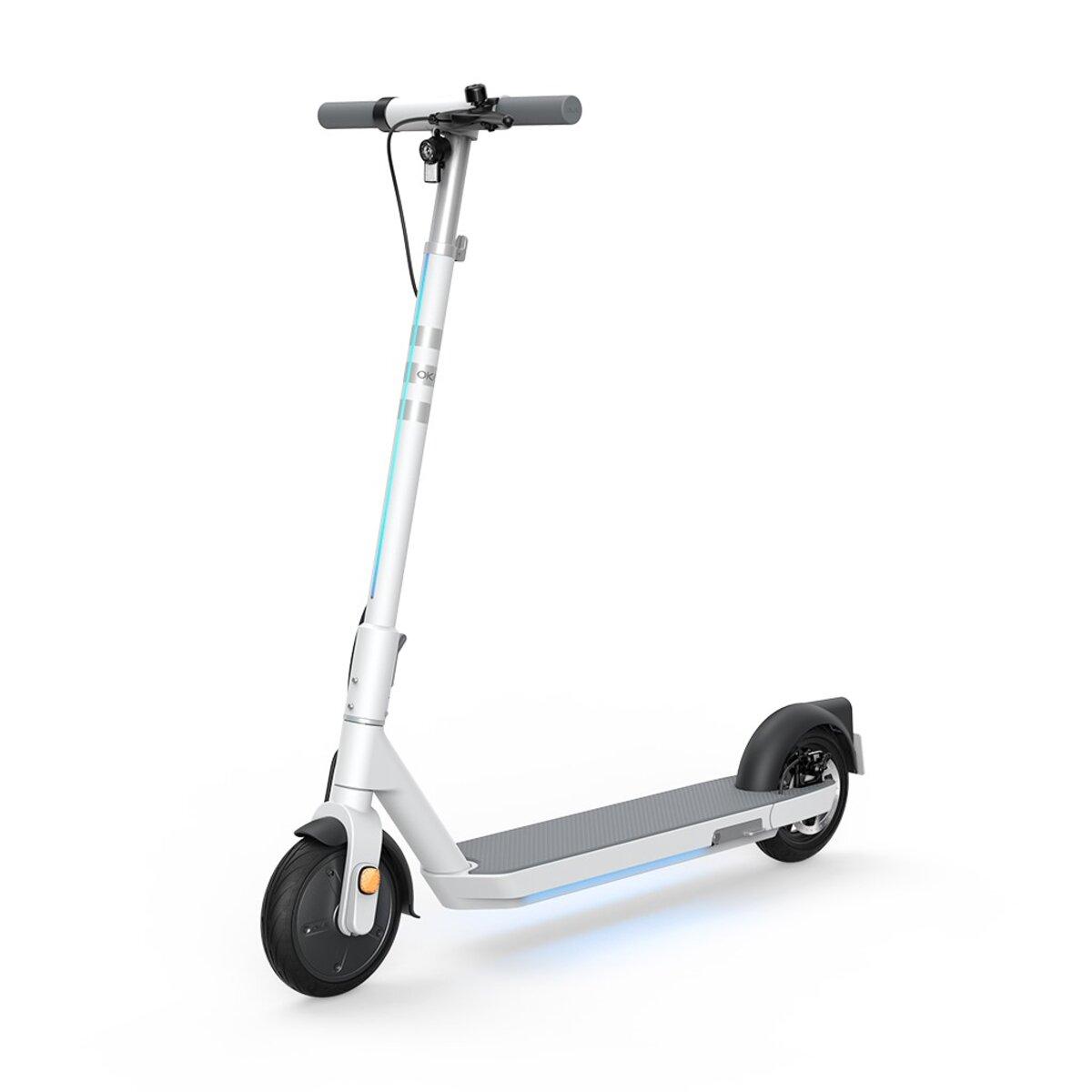 Електросамокат OKAI ES20-NEON White 9", 300(600)W, 9.8Ah, 40km, 25km\h, 20%, NFC, App,16kg, фото 1