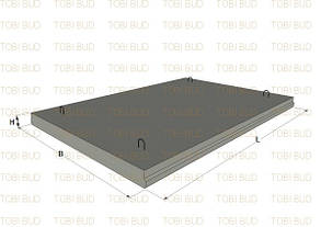 ПТ 12.5-11-9 Плита плоска залізобетонна