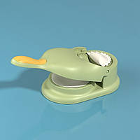 Пресс форма для вареников Dumpling Machine Зеленый - пельменница ручная, пресс для лепки вареников (ЮА)