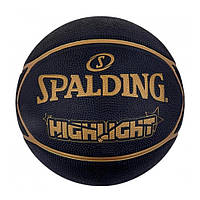М'яч баскетбольний Highlight Spalding 84355Z розмір 7, Toyman