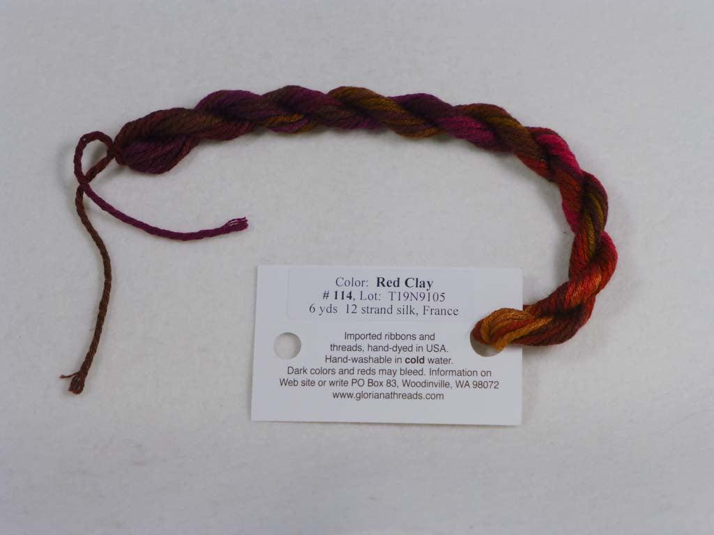 Gloriana Silk Floss 114 Red Clay, фото 1