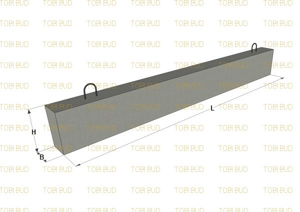 Перемички брускові ЗБВ 3ПБ 16-37п, фото 1