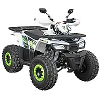 Квадроцикл Spark SP125-7 (заводская упаковка) (Белый с зеленым)