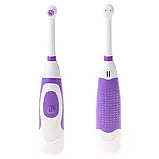 💙Електрична зубна щітка зі змінними насадками Electric ToothBrush BR00072 Синя, фото 10