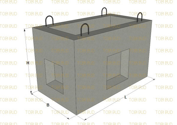 ККС - 1/1 (електротехнічний) залізобетонний Колодязь, фото 1