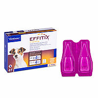 Эффитикс (Virbac Effitix) капли от блох и клещей для собак 4 10 кг (1 шт.)