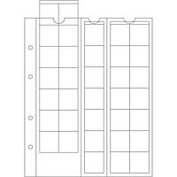 Лист OPTIMA LEUCHTTURM для 35 монет диаметром до 27 мм 200х250 мм