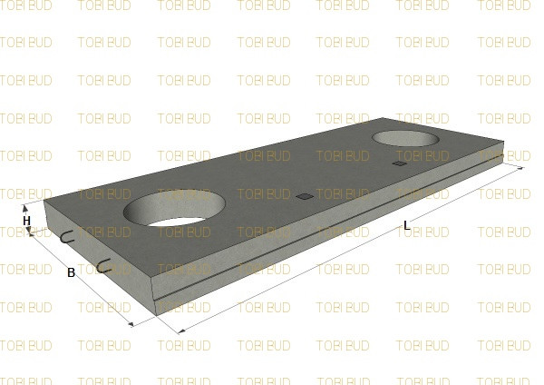 КП4 (ПП46.14.2) Плити перекриття теплокамер, фото 1