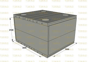 ТК-6 Теплокамера залізобетонна