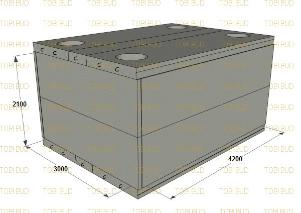 ТК-7 Залізобетонна теплокамера, фото 1
