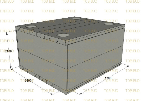 ТК-8 Теплокамера залізобетонна, фото 1