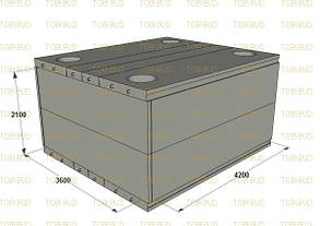 ТК-8 Теплокамера залізобетонна