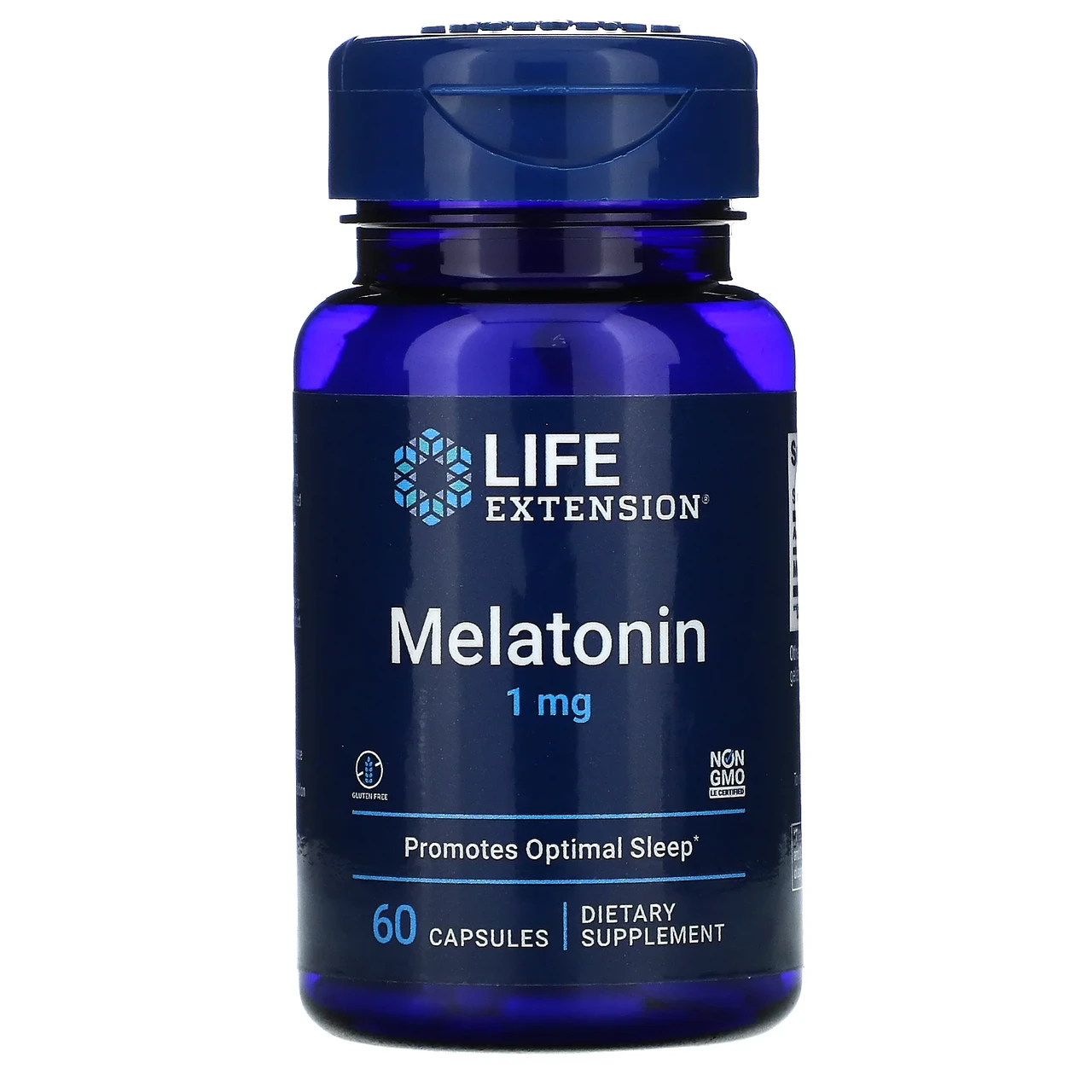 Life Extension, мелатонін, 1 мг, 60 капсул Київ, Київ