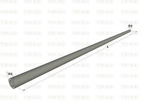 Залізобетонні опори СК 120-15