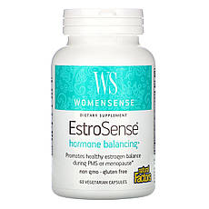 Natural Factors, WomenSense, EstroSense, гормональний баланс, 60 вегетаріанських капсул Київ