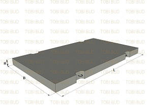 Плити дорожні Жб 2П 18-15-30