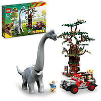 Конструктор LEGO Jurassic Park Відкриття брахіозавра 76960, 512 деталей , World-of-Toys