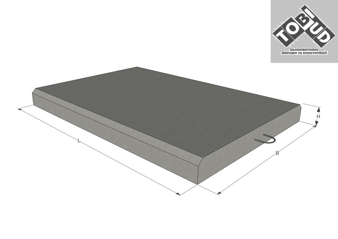 ПУО 1Х1Х0,16 Плити укріплення укосів, фото 1
