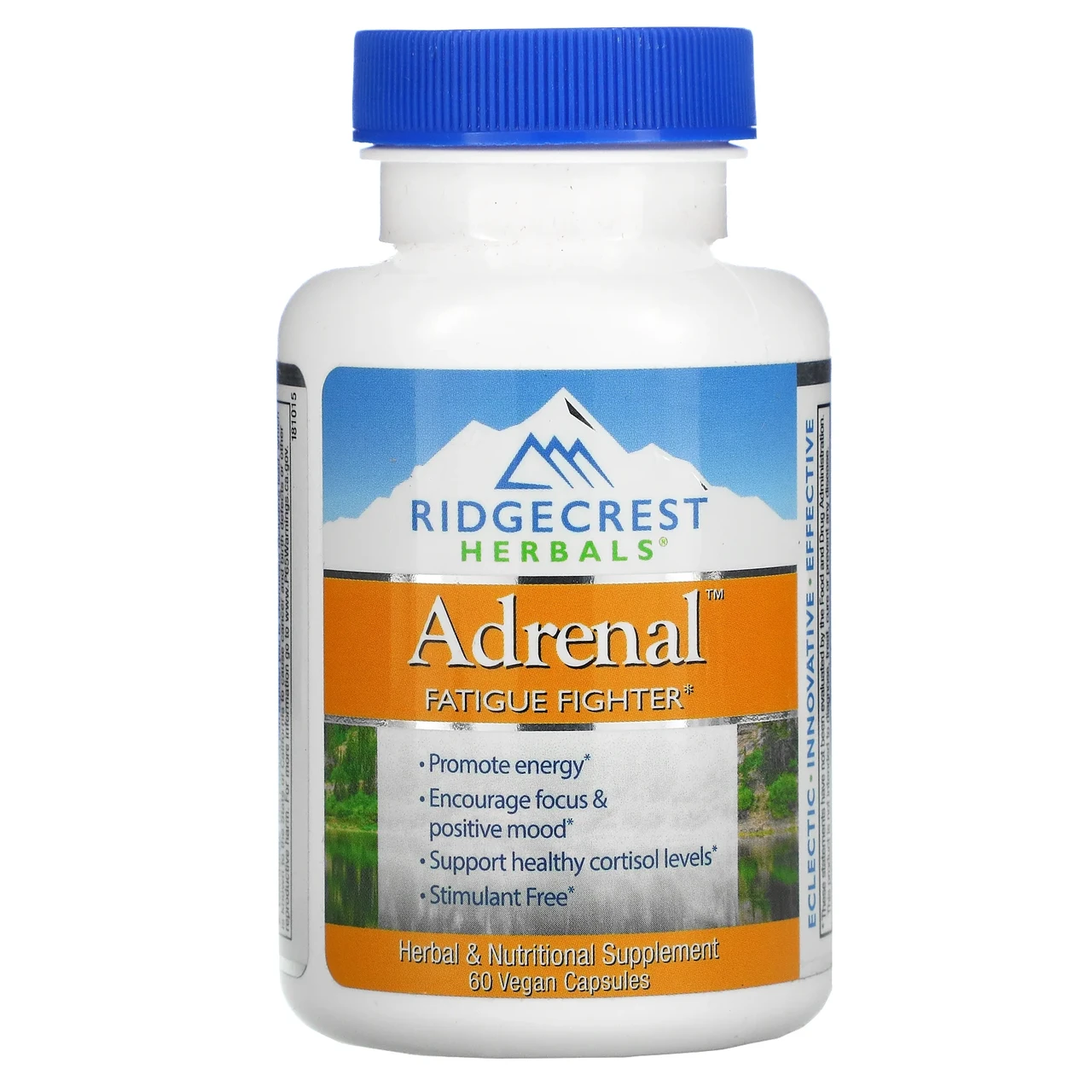 RidgeCrest Herbals, Adrenal, Fatigue Fighter, 60 Veggie Caps Киев, Київ