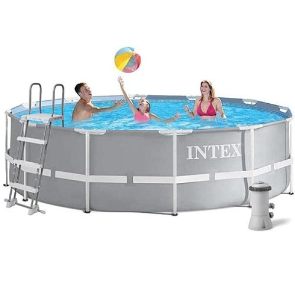 Каркасний басейн із фільтром Intex 366x122 см, зі сходами, 10685 л (IP-172468)